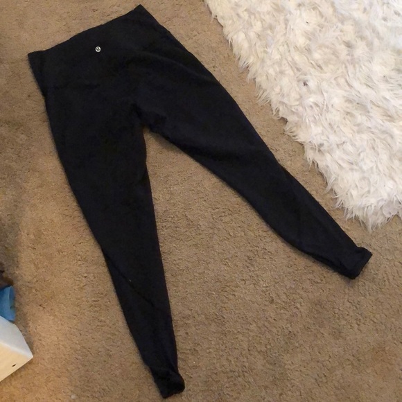 Lululemon Full Length Black Leggings - Picture 1 of 8